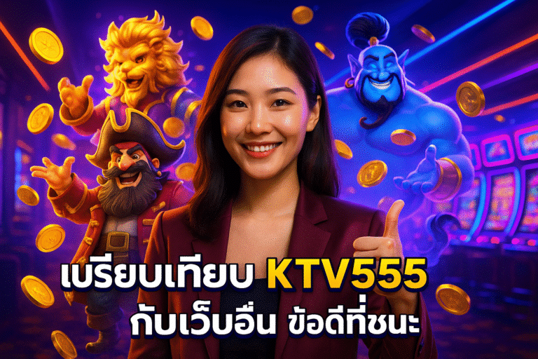 เปรียบเทียบ KTV555 กับเว็บอื่น ข้อดีที่ชนะ